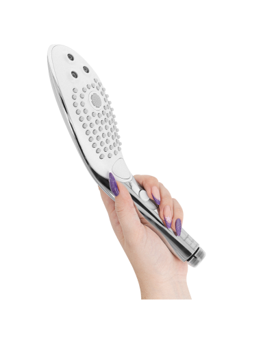 WOMANIZER WAVE CABEZAL DE DUCHA ESTIMULADOR DE CLITORAS PLATEADO