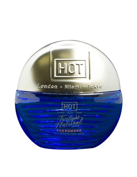 HOT TWILIGHT NATURAL CON FEROMONAS HOMBRE 15 ML