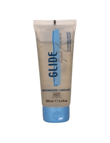 HOT GLIDE LIQUID PLEASURE LUBRICANTE BASE AGUA 100 ML