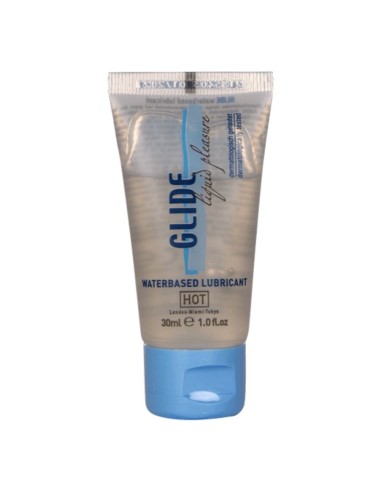 HOT GLIDE LIQUID PLEASURE LUBRICANTE BASE AGUA 30 ML