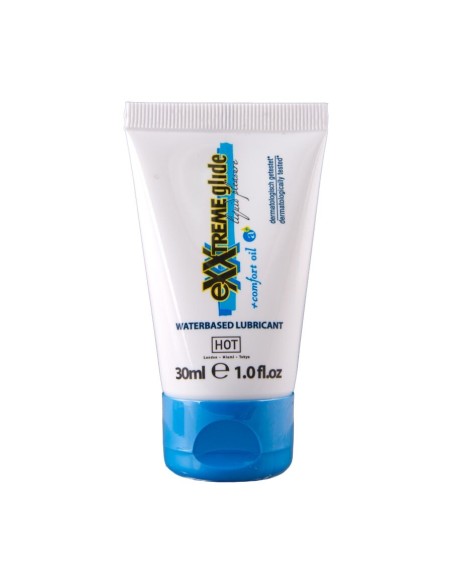 HOT EXXTREME GLIDE LUBRICANTE BASE AGUA ACEITE CONFORT A 30 ML