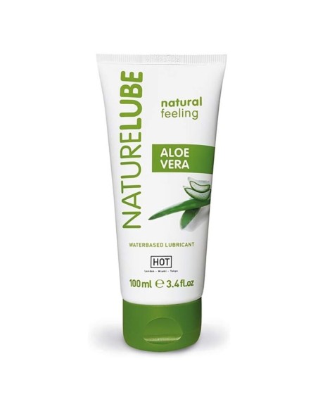 HOT NATURE LUBE LUBRICANTE BASE AGUA ALOE VERA 100 ML