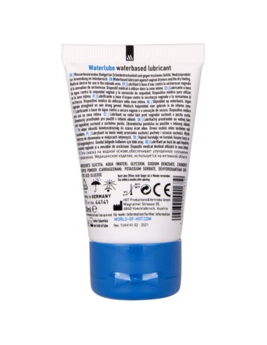 HOT WATER LUBE LUBRICANTE BASE AGUA AGUA DE MANANTIAL 30 ML