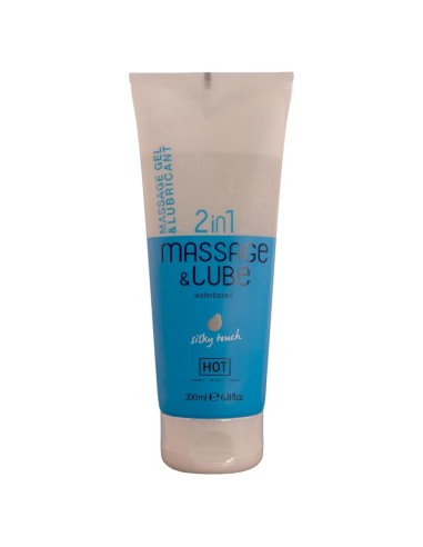 HOT MASSAGE GLIDE GEL 2 EN 1 TACTO SEDOSO 200 ML