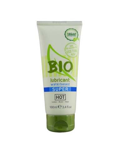 HOT BIO LUBRICANT LUBRICANTE BIO BASE AGUA SUPERGLIDE 100 ML