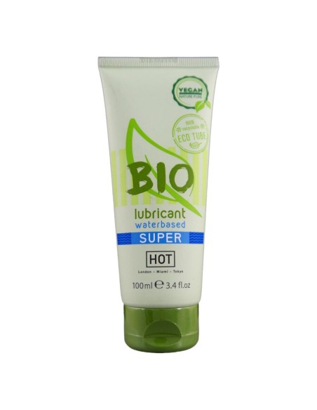 HOT BIO LUBRICANT LUBRICANTE BIO BASE AGUA SUPERGLIDE 100 ML