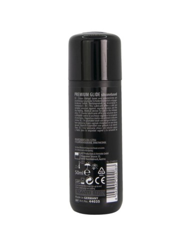 HOT PREMIUM SILICONE GLIDE LUBRICANTE BASE SILICONA 50 ML