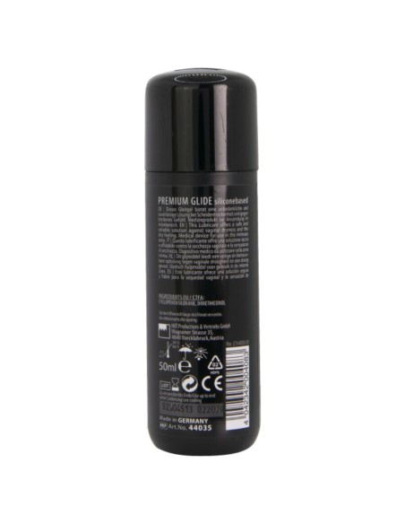 HOT PREMIUM SILICONE GLIDE LUBRICANTE BASE SILICONA 50 ML