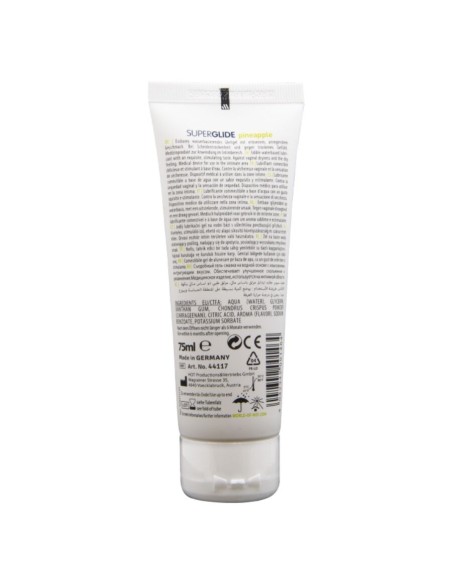 HOT SUPERGLIDE LUBRICANTE COMESTIBLE BASE AGUA PIAA 75 ML