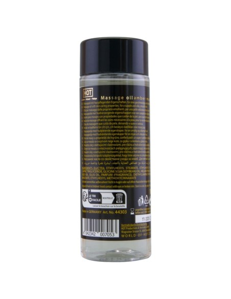 HOT ACEITE DE MASAJE AMBER MUSK 100 ML