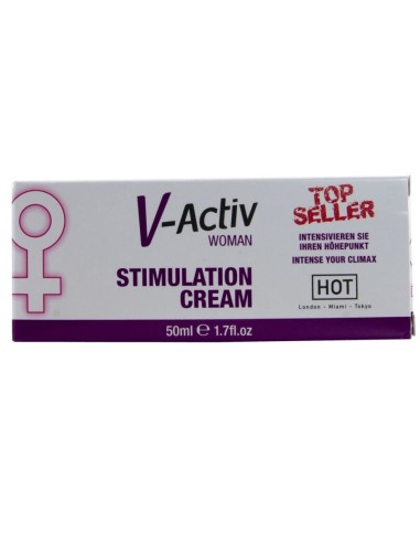 HOT V ACTIV CREMA ESTIMULANTE PARA MUJER 50 ML