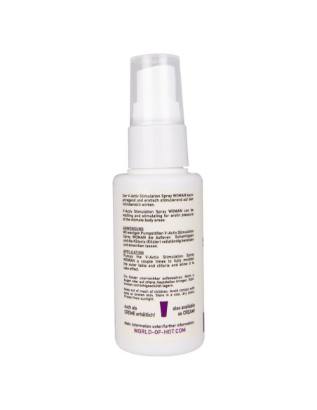 HOT V ACTIV SPRAY ESTIMULANTE PARA MUJER 50 ML