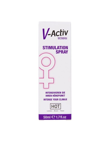 HOT V ACTIV SPRAY ESTIMULANTE PARA MUJER 50 ML