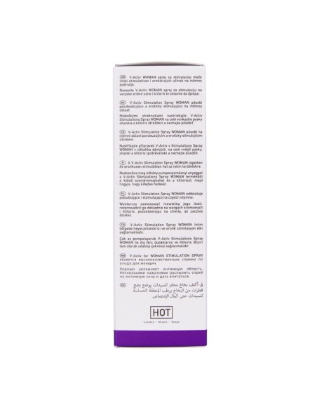 HOT V ACTIV SPRAY ESTIMULANTE PARA MUJER 50 ML