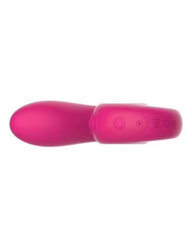 SNAIL VIBE GIZI LITE VIBRADOR DUAL PUNTO G Y CLATORIS ROSA