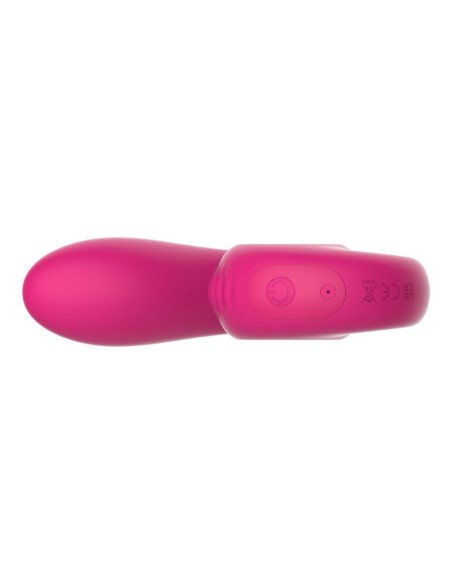 SNAIL VIBE GIZI LITE VIBRADOR DUAL PUNTO G Y CLATORIS ROSA