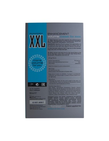 HOT CREMA POTENCIADORA XXL PARA HOMBRE 50 ML