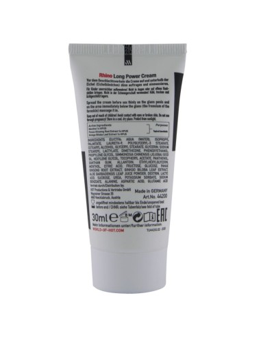 HOT RHINO LONG POWER CREMA 30 ML
