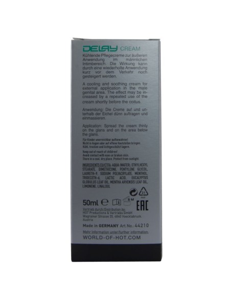 HOT CREMA RETARDANTE 50 ML