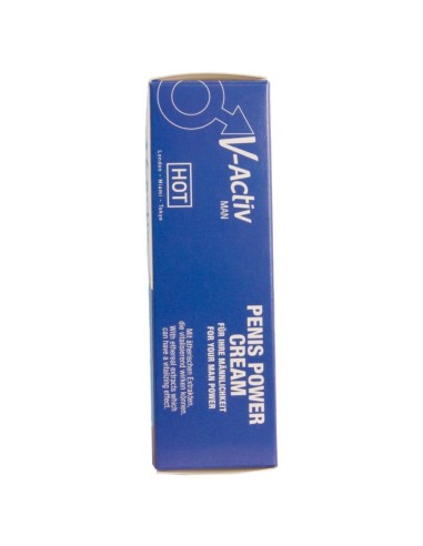 HOT V ACTIV PENIS POWER CREMA PARA HOMBRE 50 ML