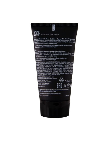 HOT CREMA XXL PARA HOMBRE 50 ML