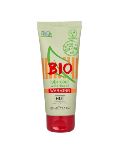 HOT BIO LUBRICANT LUBRICANTE BIO BASE AGUA EFECTO CALOR 100 ML