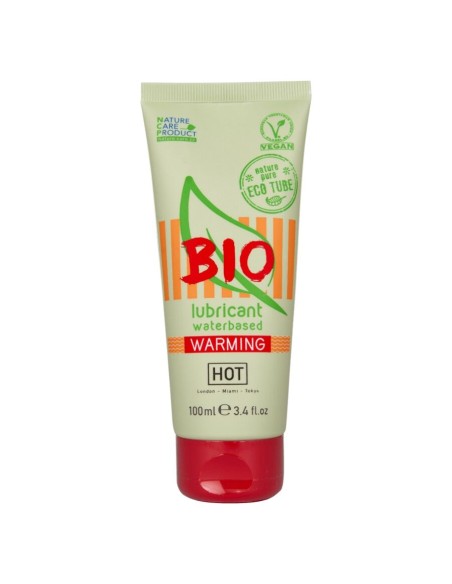 HOT BIO LUBRICANT LUBRICANTE BIO BASE AGUA EFECTO CALOR 100 ML