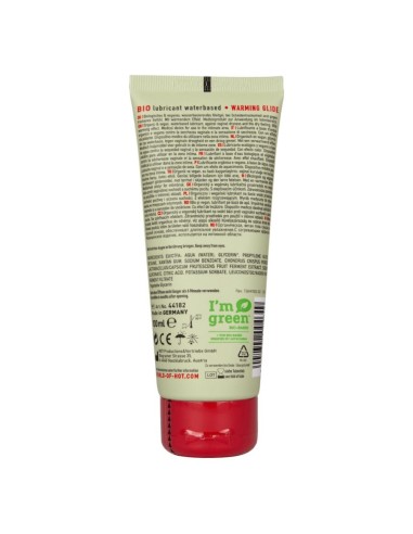 HOT BIO LUBRICANT LUBRICANTE BIO BASE AGUA EFECTO CALOR 100 ML