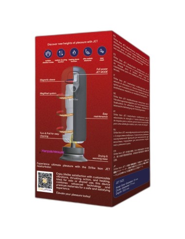 SNAIL VIBE IKON JET MASTURBADOR EFECTO CALOR Y EMPUJE