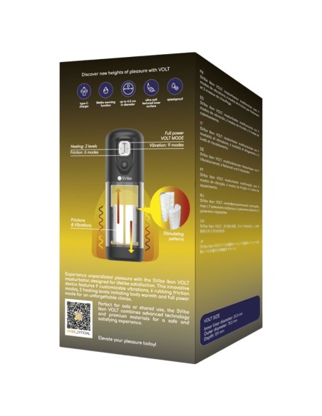 SNAIL VIBE IKON VOLT MASTURBADOR EFECTO CALOR Y FRICCIAN
