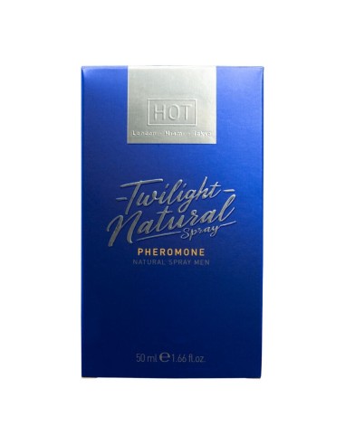 HOT TWILIGHT SPRAY NATURAL CON FEROMONAS HOMBRE 50 ML