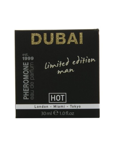 HOT PHEROMONE PERFUME DUBAI EDICIAN LIMITADA HOMBRE 30 ML