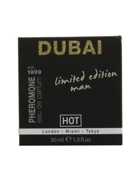 HOT PHEROMONE PERFUME DUBAI EDICIAN LIMITADA HOMBRE 30 ML