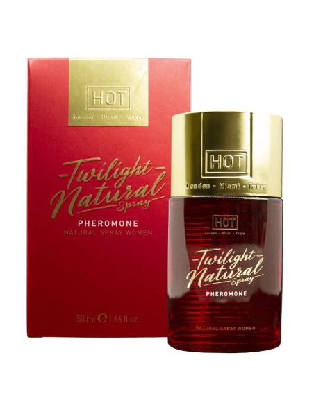 HOT TWILIGHT NATURAL CON FEROMONAS MUJER 50 ML