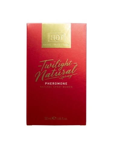 HOT TWILIGHT NATURAL CON FEROMONAS MUJER 50 ML