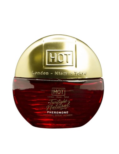 HOT TWILIGHT NATURAL CON FEROMONAS MUJER 15 ML