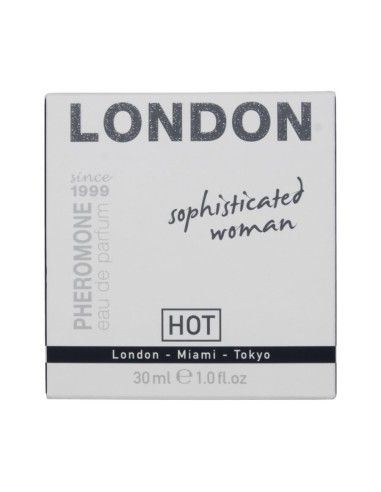 HOT PERFUME CON FEROMONAS LONDON SOPHISTICATED MUJER 30 ML