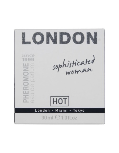 HOT PERFUME CON FEROMONAS LONDON SOPHISTICATED MUJER 30 ML