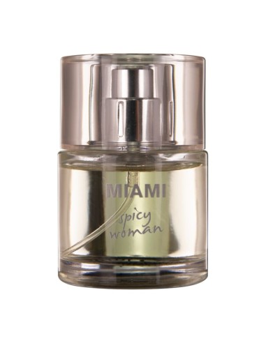 HOT PERFUME CON FEROMONAS MIAMI SPICY MUJER 30 ML
