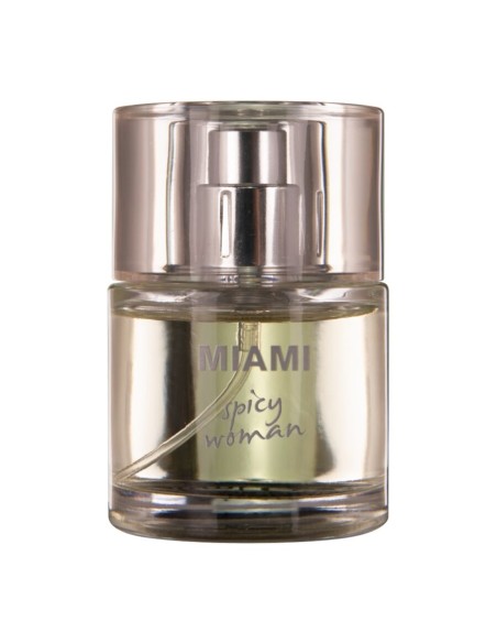 HOT PERFUME CON FEROMONAS MIAMI SPICY MUJER 30 ML