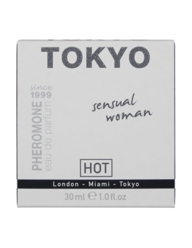HOT PERFUME CON FEROMONAS TOKYO SENSUAL MUJER 30 ML