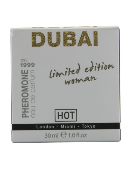 HOT PERFUME CON FEROMONAS DUBAI EDICIAN LIMITADA MUJER 30 ML