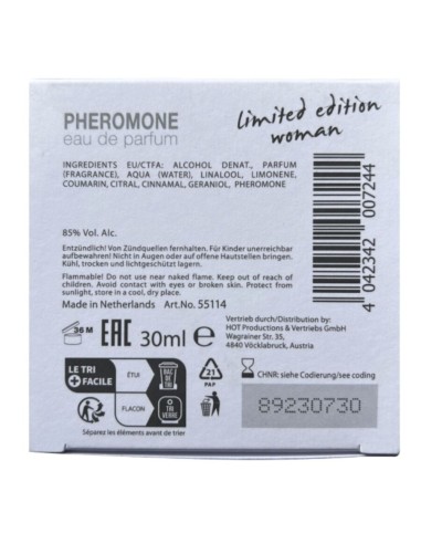 HOT PERFUME CON FEROMONAS DUBAI EDICIAN LIMITADA MUJER 30 ML