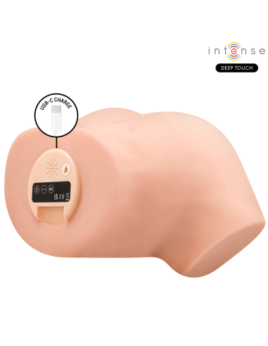 INTENSE DEEP TOUCH NICOLE MASTURBADOR ANO Y VAGINA CON EFECTO SUCCIAN CALOR VIBRACIAN Y VOZ CON CONTROL REMOTO 53 KG