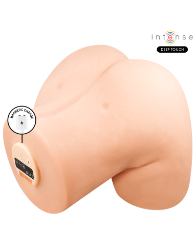 INTENSE DEEP TOUCH JULIA MASTURBADOR ANO Y VAGINA CON EFECTO SUCCIAN CALOR VIBRACIAN Y VOZ CON CONTROL REMOTO 9 KG