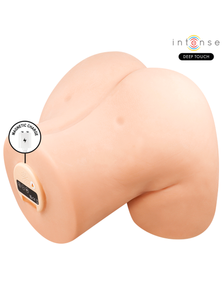 INTENSE DEEP TOUCH JULIA MASTURBADOR ANO Y VAGINA CON EFECTO SUCCIAN CALOR VIBRACIAN Y VOZ CON CONTROL REMOTO 9 KG