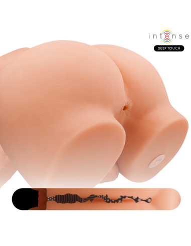 INTENSE DEEP TOUCH RICHIE TORSO CON ANO Y DILDO REALASTICO CON EMPUJE Y VIBRACIAN CONTROL REMOTO 47 KG
