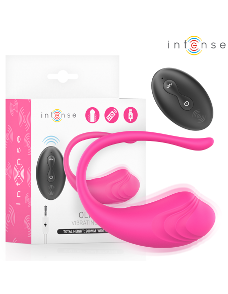 INTENSE OLIVIA HUEVO VIBRADOR ROSA CONTROL REMOTO