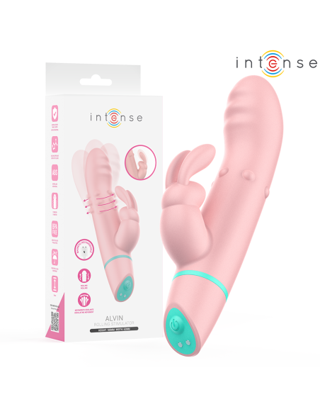 INTENSE ALVIN ESTIMULADOR RABBIT VIBRADOR ROLLING OSCILANTE