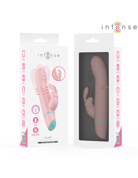 INTENSE ALVIN ESTIMULADOR RABBIT VIBRADOR ROLLING OSCILANTE